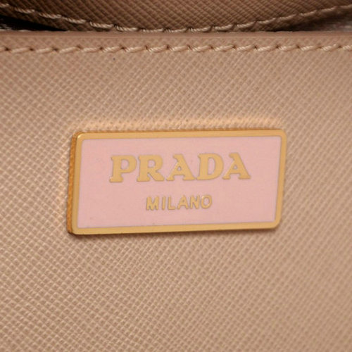 2016 Prada Saffiano Lux Top Handle Borse BL0837 luce rosa