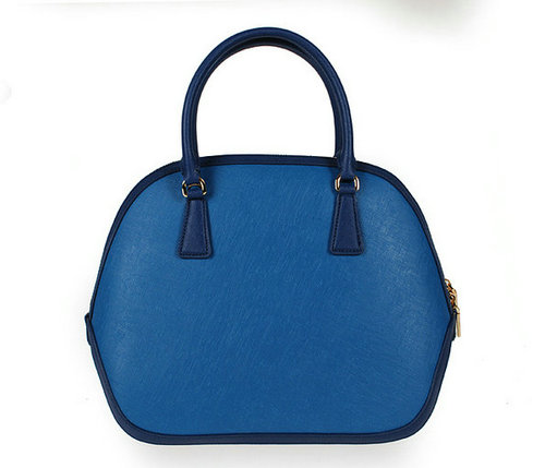 2016 Prada Saffiano Tote 6628 Royal Blu  Blu Skin