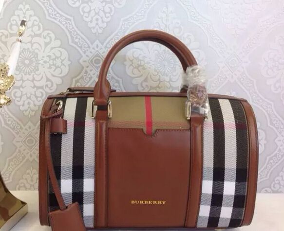 Burberry bowling classico sacchetto cachi