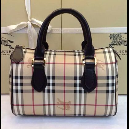 Burberry modelli esplosione borsa bowling classico