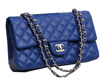 Chanel 2.55 Series Bags Original Lambskin Leather CFA1112 Blue