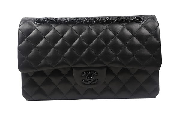 Chanel 2.55 Series Flap Bags Original Sheepskin Leather A1112 Black