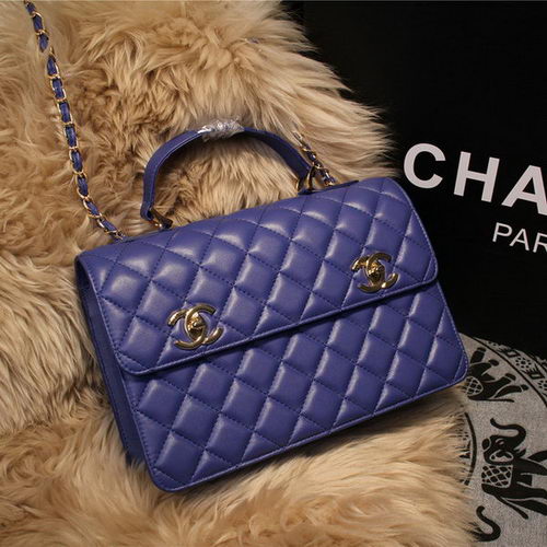 Chanel Shoulder Bag Sheepskin Leather A67059 Royal