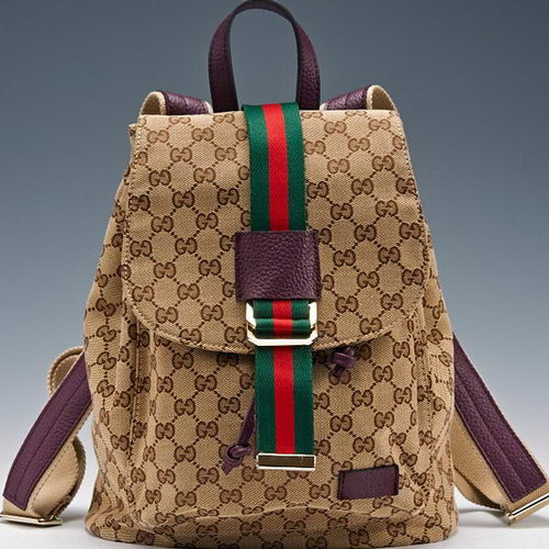 Gucci GG Plus Backpack 368589 Purple