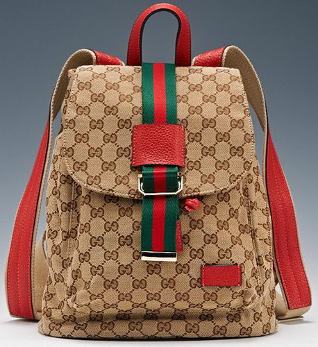 Gucci GG Plus Backpack 368589 Red