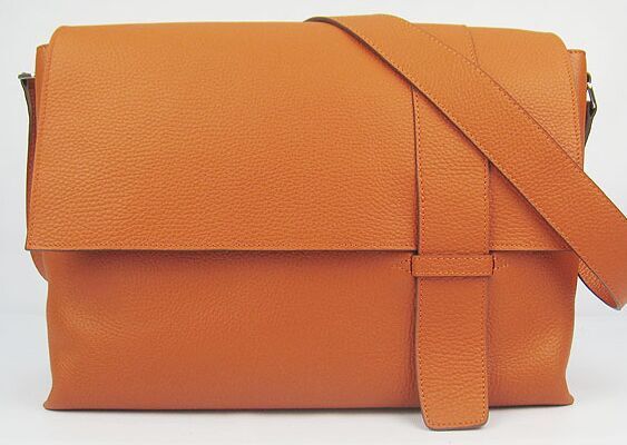 Hermes Alfred Bag Calfskin Leather 2815 Orange