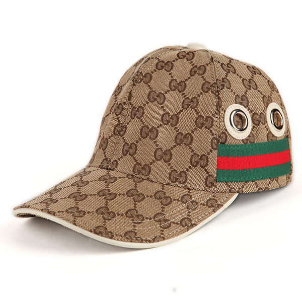 Gucci Hat GG11 Apricot&White