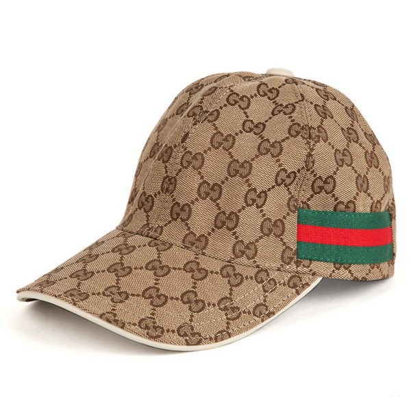 Gucci Hat GG12 Apricot&White