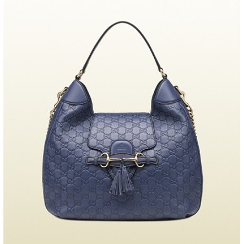 Emily Guccissima Pelle Hobo Outlet