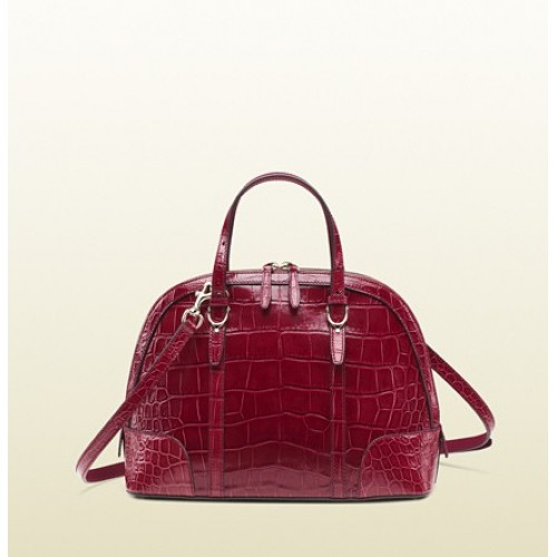 Gucci Bello Crocodile Maniglia Superiore Borsa Milano Negozi