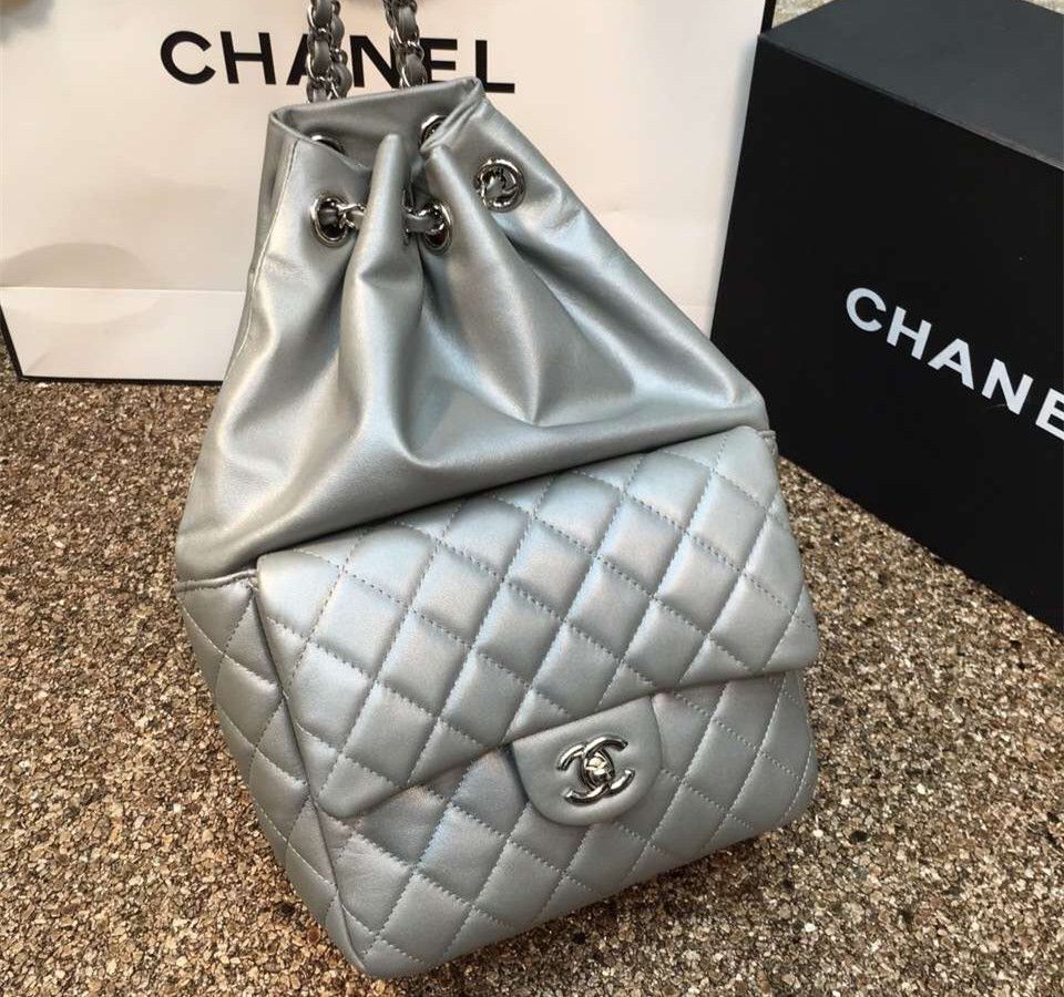 Chanel Cruise METALLICA LAMBSKIN ZAINO A94430