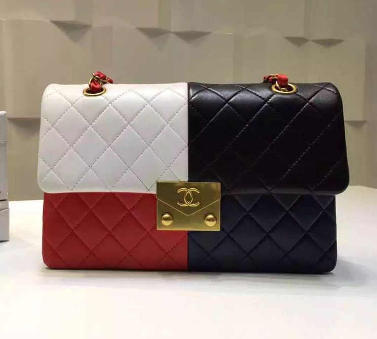 Chanel Multicolor Flap Borse agnello Cruise