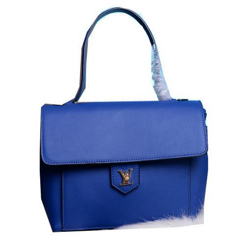 Louis Vuitton Cruise 2015 Lockme PM Borsa M54011 Blu