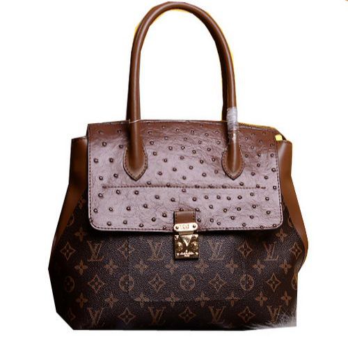 Louis Vuitton in pelle preziosa Majestueux Borsa M42963 Grano