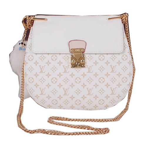 Louis Vuitton a tracolla in pelle originale Bag M94118 Bianco