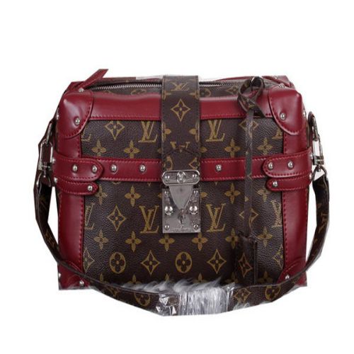 Louis Vuitton Monogram Canvas PETITE MALLE M41002 Borgogna