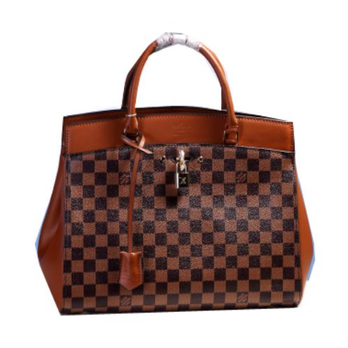 Louis Vuitton Damier Ebene Canvas Tote Bag N42355 Grano