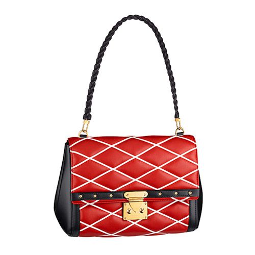 Louis Vuitton M50140 Malletage Pochette Flap Bag Red