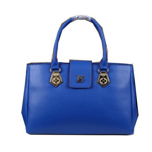 Louis Vuitton Blocco Me MM Borsa M48966 Blu