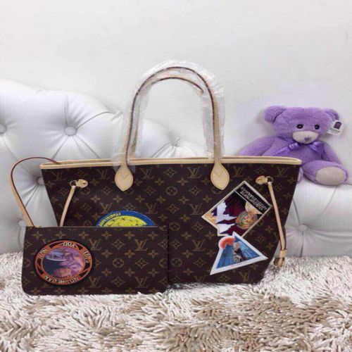 Louis Vuitton Monogram Canvas Cindy Sherman Neverfull MM M40285