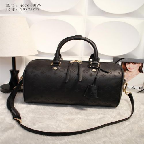 Louis Vuitton in pelle granulosa Speedy 30 M40764 Nero