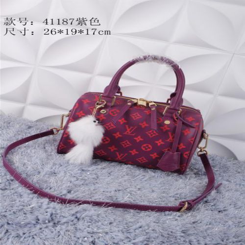 Louis Vuitton in pelle granulosa Speedy 26 M41187 Viola