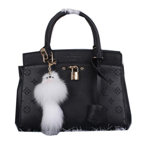 Louis Vuitton in pelle granulosa Rivoli BB M41152 Nero