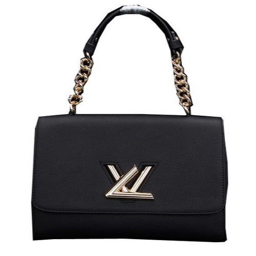 Louis Vuitton in pelle originale Twist Bag M48618 Nero