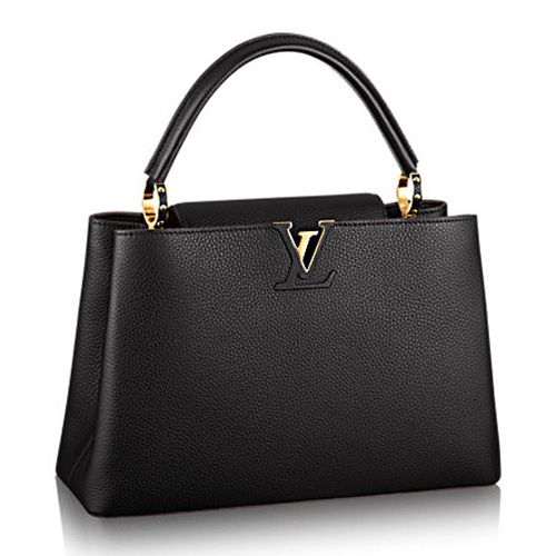 Louis Vuitton 2015 Capucines MM M48864 Nero