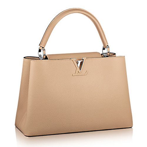 Louis Vuitton 2015 Capucines MM M94664 Dune