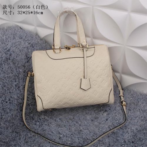 Louis Vuitton litchi in pelle Retiro Bag M50056 Bianco