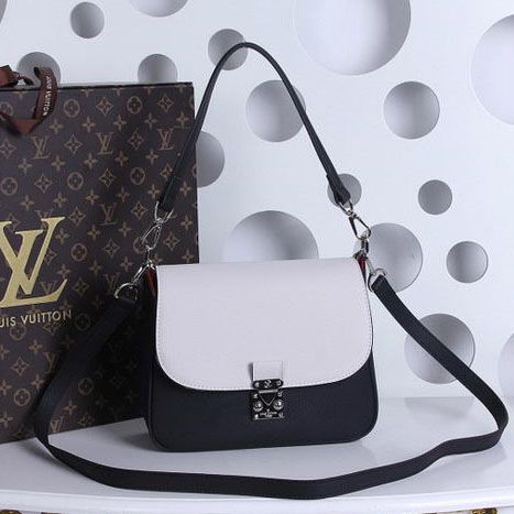 Louis Vuitton in pelle di vitello EDEN Borse M41529 Bianco e Nero