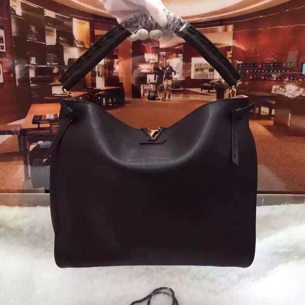 Louis Vuitton in pelle di vitello Tournon Hobo Borse M50541 Nero