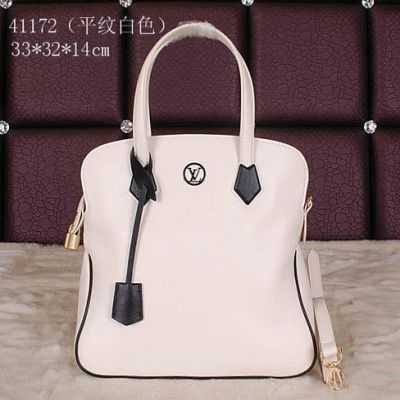 Louis Vuitton Cruise 2015 Pelle Liscia Borsa M40172 Bianco