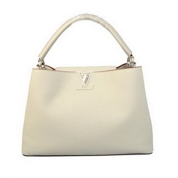 Louis Vuitton Capucines Elegante Borsa GM M38861 offwhite