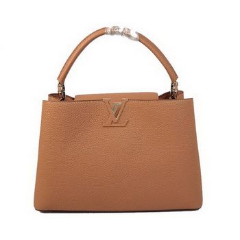 Louis Vuitton Capucines Elegante Borsa MM M38862 Grano