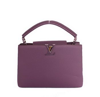 LV Capucines Elegante Borsa MM M48869 Viola