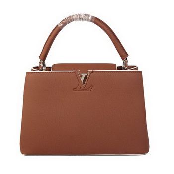 LV Capucines Elegante Borsa MM M48871 Brown