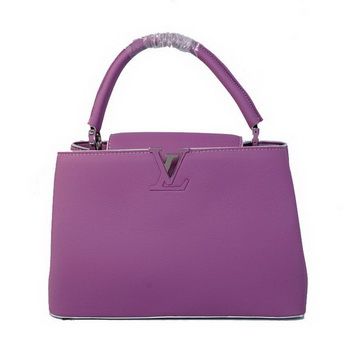 LV Capucines Elegante Borsa MM M48871 Viola