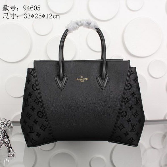 Louis Vuitton Monogram in pelle di vitello Borse W PM M94605 Nero