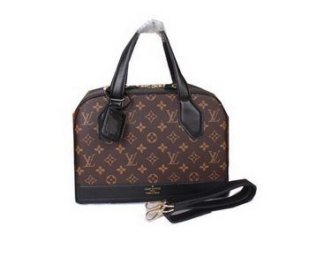 LV Monogram Canvas & Leather Alma PM M94602 Nero