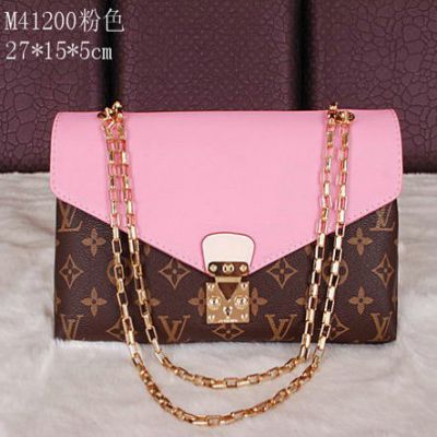 Louis Vuitton Monogram Canvas Borse M41200 Rosa Pallas catena