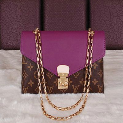 Louis Vuitton Monogram Canvas Borse M41200 Viola Pallas catena