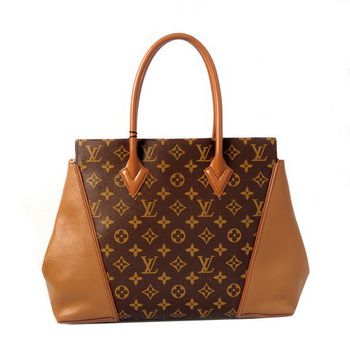 LV Monogram in pelle e tela W Borse PM M41006 Camel