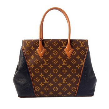 LV Monogram in pelle e tela W Borse PM M41006 RoyalBlue