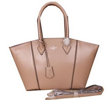 Louis Vuitton Veau Cachemire LOCKIT Albicocca GM M94698