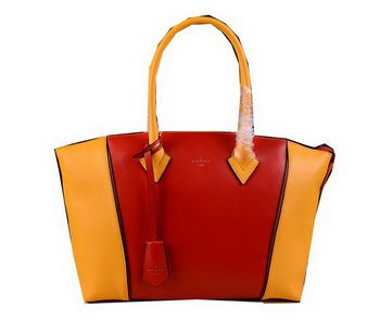 Louis Vuitton M96488 Veau Cachemire LOCKIT Rosso & Giallo