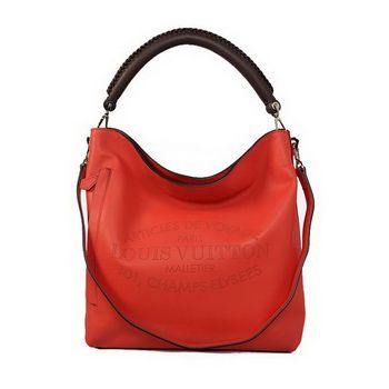 LV Veau Soie in pelle originale FLORE M49995 Rosso