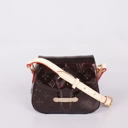 Louis Vuitton Monogram Vernis BELLFLOWER GM M91708 Brown