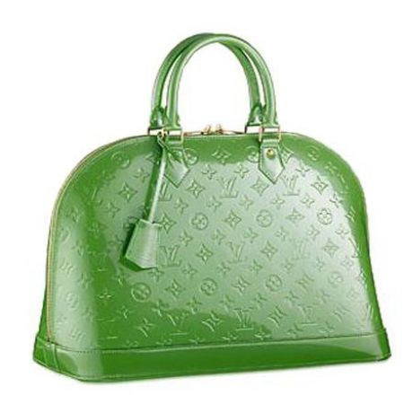 Louis Vuitton Monogram Vernis Alma PM M93625 verde